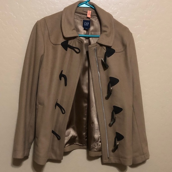 Gap Wool Toggle Button Coat Medium - Picture 3 of 5